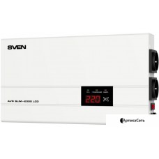 Стабилизатор напряжения SVEN AVR SLIM-2000 LCD