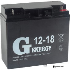 Аккумулятор для ИБП G-Energy 12-18 (12В/18 А·ч)