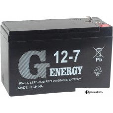 Аккумулятор для ИБП G-Energy 12-7 F1 (12В/7 А·ч)