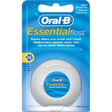 Зубная нить Oral-B Essential Floss Вощеная 50 м