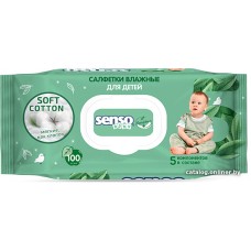 Влажные салфетки Senso Baby Sensitive (100 шт)