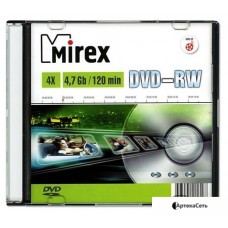 DVD-RW диск Mirex 4.7Gb 4x UL130032A4S (1 шт.)