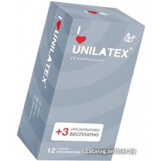 Рельефные презервативы Unilatex Ribbed 3021