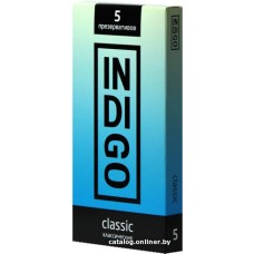 Гладкие презервативы Indigo Classic №5 классические