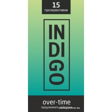 Гладкие презервативы Indigo Over-time №15 продленного действия
