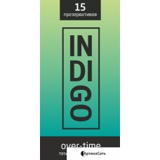 Гладкие презервативы Indigo Over-time №15 продленного действия