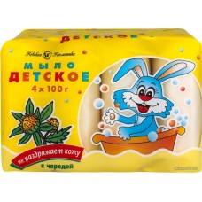 Мыло Невская косметика Детское с чередой 4х100 г