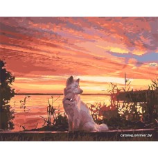 Картина по номерам Lori Вечерняя прогулка Кпн-192