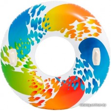 Круг для плавания Intex Color Whirl Tube 58202