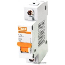 Выключатель автоматический TDM Electric ВА 47-63 1Р 10А (C) 4.5кА SQ0218-0002