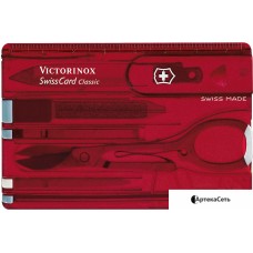 Туристический нож Victorinox SwissCard Classic 0.7100.T