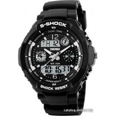 Наручные часы Skmei S-Shock 0931 (черный/белый)