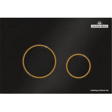 Панель смыва Lavinia Boho Relfix 38050803 (матовый черный/золотой глянец)