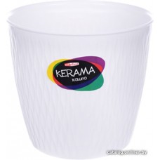 Кашпо Эльфпласт Kerama 497 8.5 л (белый)