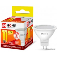 Светодиодная лампочка In Home LED-JCDR-VC 11Вт 230В GU5.3 3000К 990Лм 4690612020341