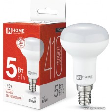 Светодиодная лампочка In Home LED-R39-VC 5 Вт 230В Е14 4000К 410 Лм