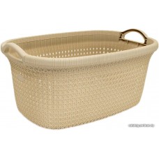 Корзина Эльфпласт Paola 30 л (бежевый)