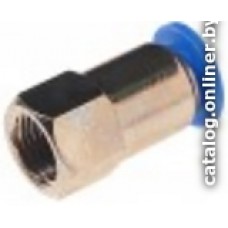 Фитинг RockForce Фитинг для пласт. трубок 6 мм с внут. резьбой 1/8 RF-SPCF06-01