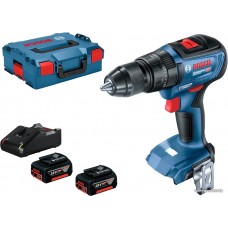 Ударная дрель-шуруповерт Bosch GSB 18V-50 Professional 06019H5100 (с 2-мя АКБ, кейс)