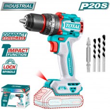 Ударная дрель-шуруповерт Total TIDLI206681 (без АКБ)