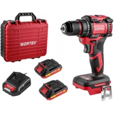 Дрель-шуруповерт Wortex BD 2025 DLi ALL1 1329836 (с 2-мя АКБ, кейс)