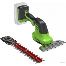 Кусторез + ножницы Greenworks G24SHT 1600607 (без АКБ)